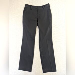 Nike Golf Tour Chino Pants Women's 6 Black Tour Performance Dri-Fit